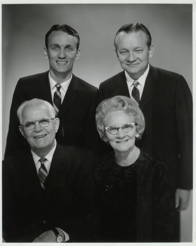 Ben, Brock, Dad and Mom